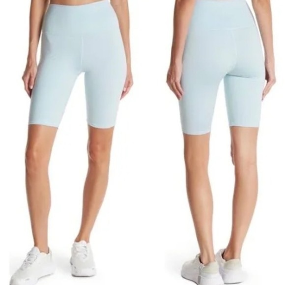 Alice+Olivia high-waisted Blue biker‎ shorts Size XS - Picture 3 of 6